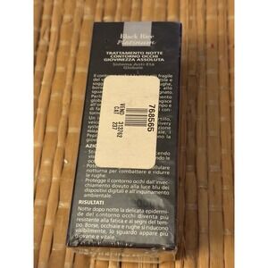 PERLIER BLACK RICE PLATINUM Night Treatment Eye Contour Absolute Youth .5 Oz NIB